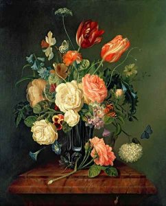 Still Life with Mixed Flowers