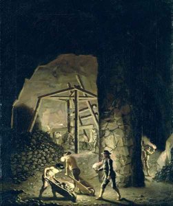 Gallery in Falun Copper Mine