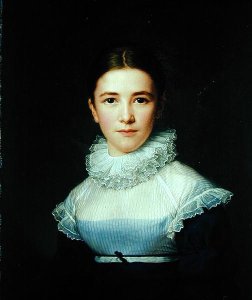 Portrait of Lina Groger the foster daughter of the Artist