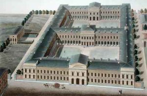 Hospice at Brussels from Choix des Monuments Edifices et Maisons les plus remarquables du Royaume des Pays Bas