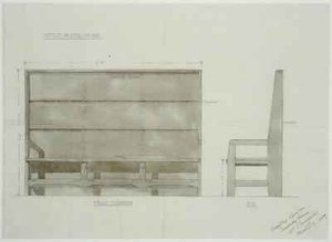 Design for Settle in English Oak