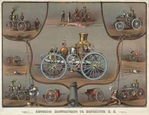 Advertisement for Amoskeag Manufacturing Co Manchester New Hampshire