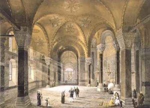 Haghia Sophia plate 5 the north entrance