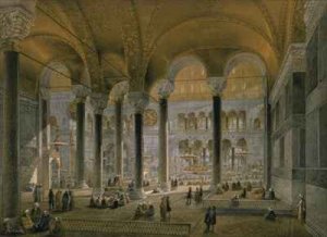 Haghia Sophia plate 6 the north nave