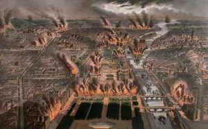 Fires in Paris
