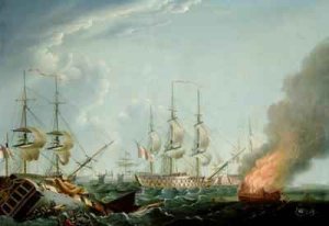 Morning after the Battle of the Nile