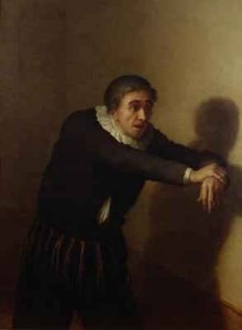 The Actor Grandmesnil as Harpagon in The Miser