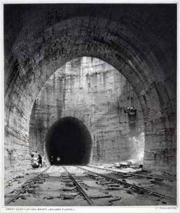 Great ventilating shaft, Kilsby Tunnel, Northamptonshire 2
