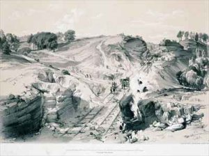 Blasting rocks, Linsdale, Buckinghamshire 2