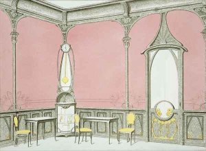 Interior design for a brasserie