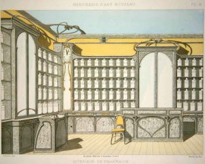 Pharmacy interior